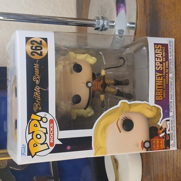 Funko Pop! Rocks Britney Spears Vinyl Figure - Picture 1 of 7